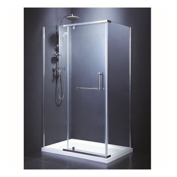 Душевая кабина Devit Comfort, прямоугольная, 120×80×190 см, хромированный профиль